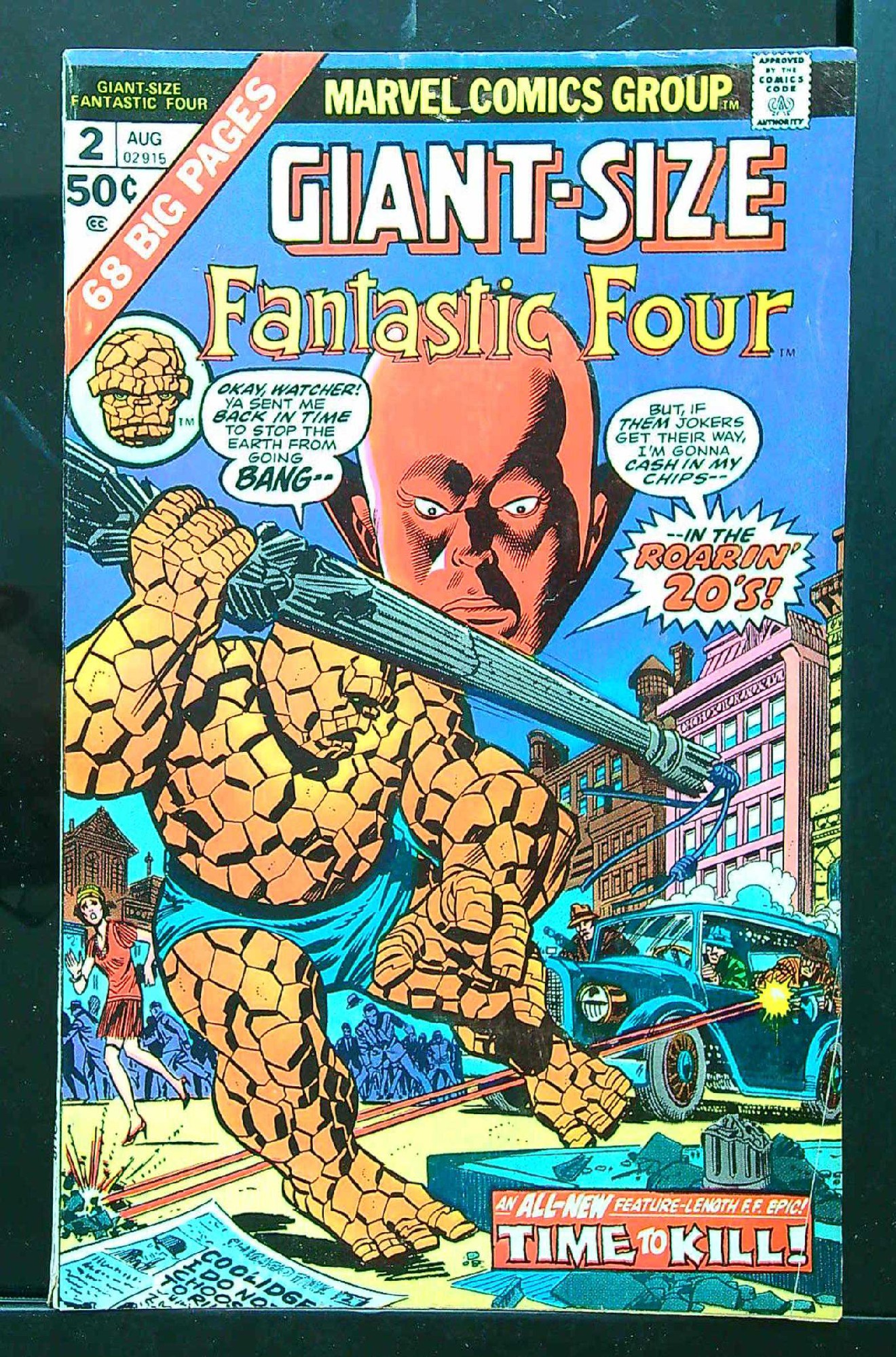 ACTUAL SCAN OF COMIC!<br> Cover of Giant Size: Fantastic Four (Vol 1) #2. One of 250,000 Vintage American Comics on sale from Krypton!