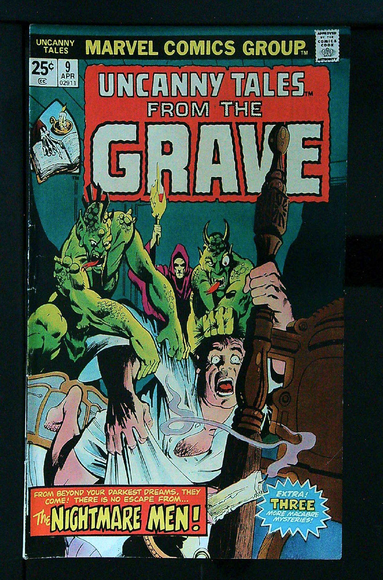 ACTUAL SCAN OF COMIC!<br> Cover of Uncanny Tales (Vol 2) #9. One of 250,000 Vintage American Comics on sale from Krypton!