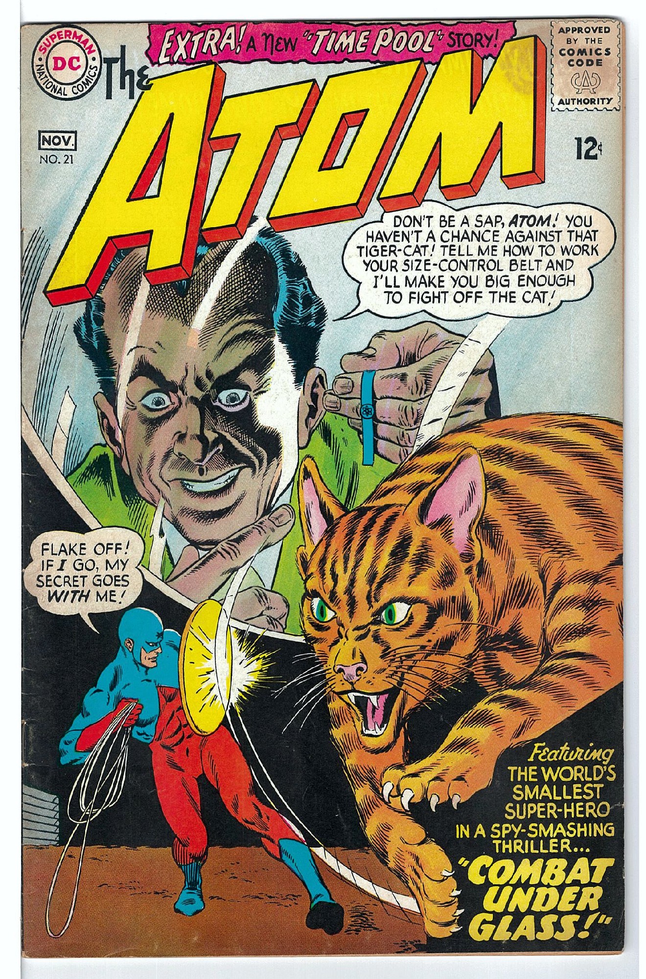 ACTUAL SCAN OF COMIC!<br> Cover of Atom (Vol 1) The #21. One of 250,000 Vintage American Comics on sale from Krypton!