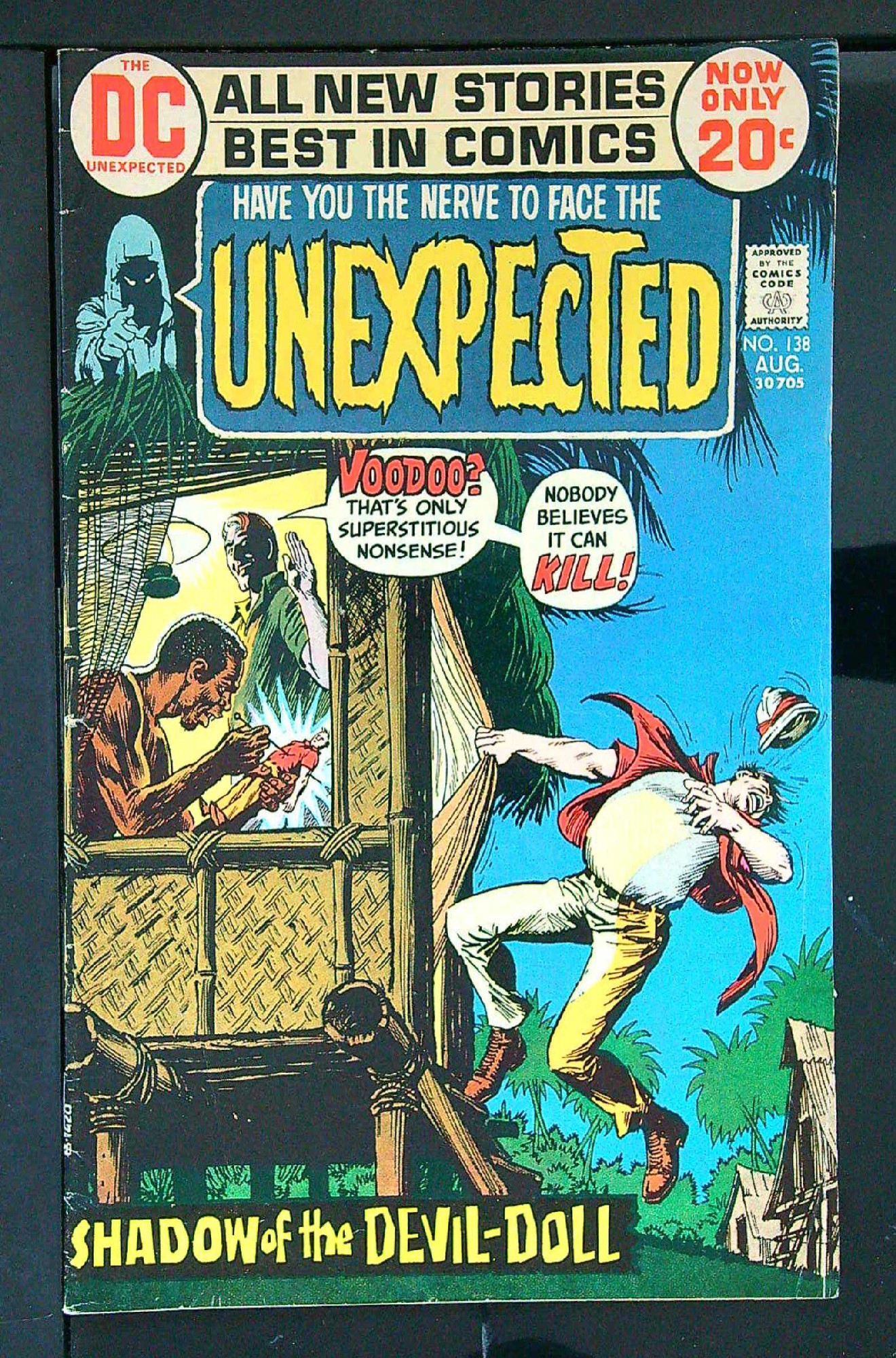 ACTUAL SCAN OF COMIC!<br> Cover of Unexpected (Vol 1) #138. One of 250,000 Vintage American Comics on sale from Krypton!