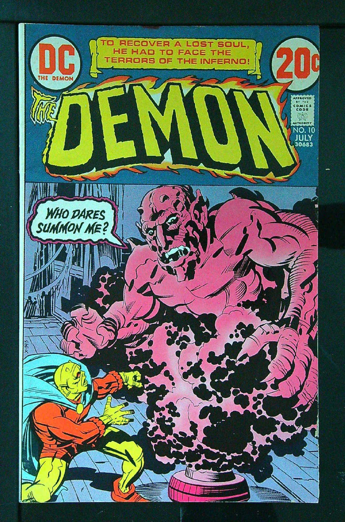 ACTUAL SCAN OF COMIC!<br> Cover of Demon (Vol 1) The #10. One of 250,000 Vintage American Comics on sale from Krypton!