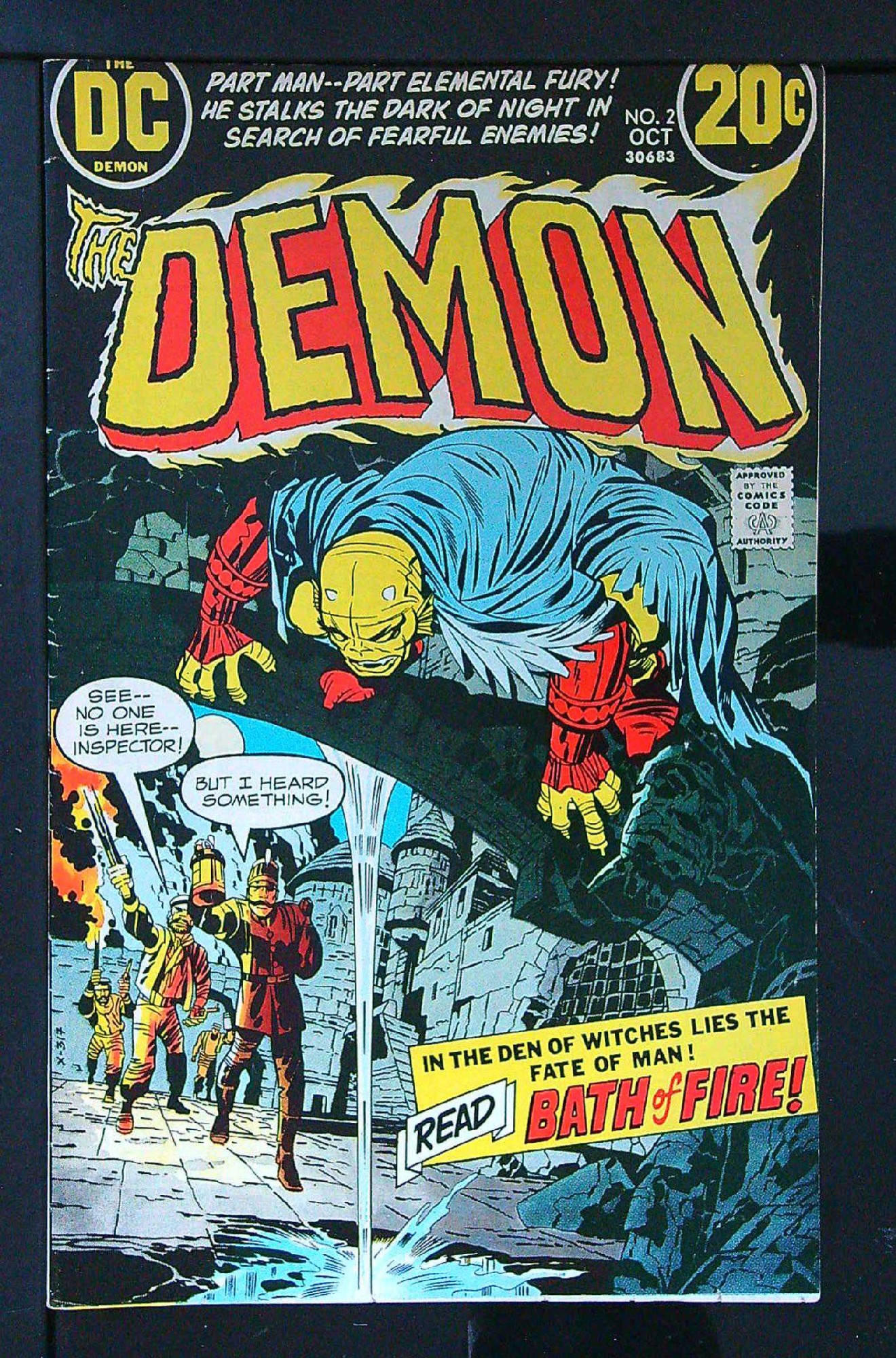 ACTUAL SCAN OF COMIC!<br> Cover of Demon (Vol 1) The #2. One of 250,000 Vintage American Comics on sale from Krypton!