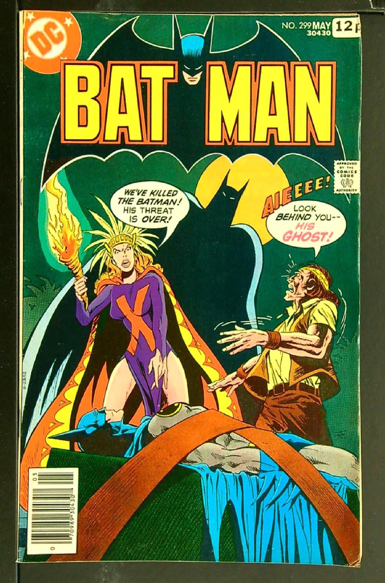 Cover of Batman #299. One of 250,000 Vintage American Comics on sale from Krypton!