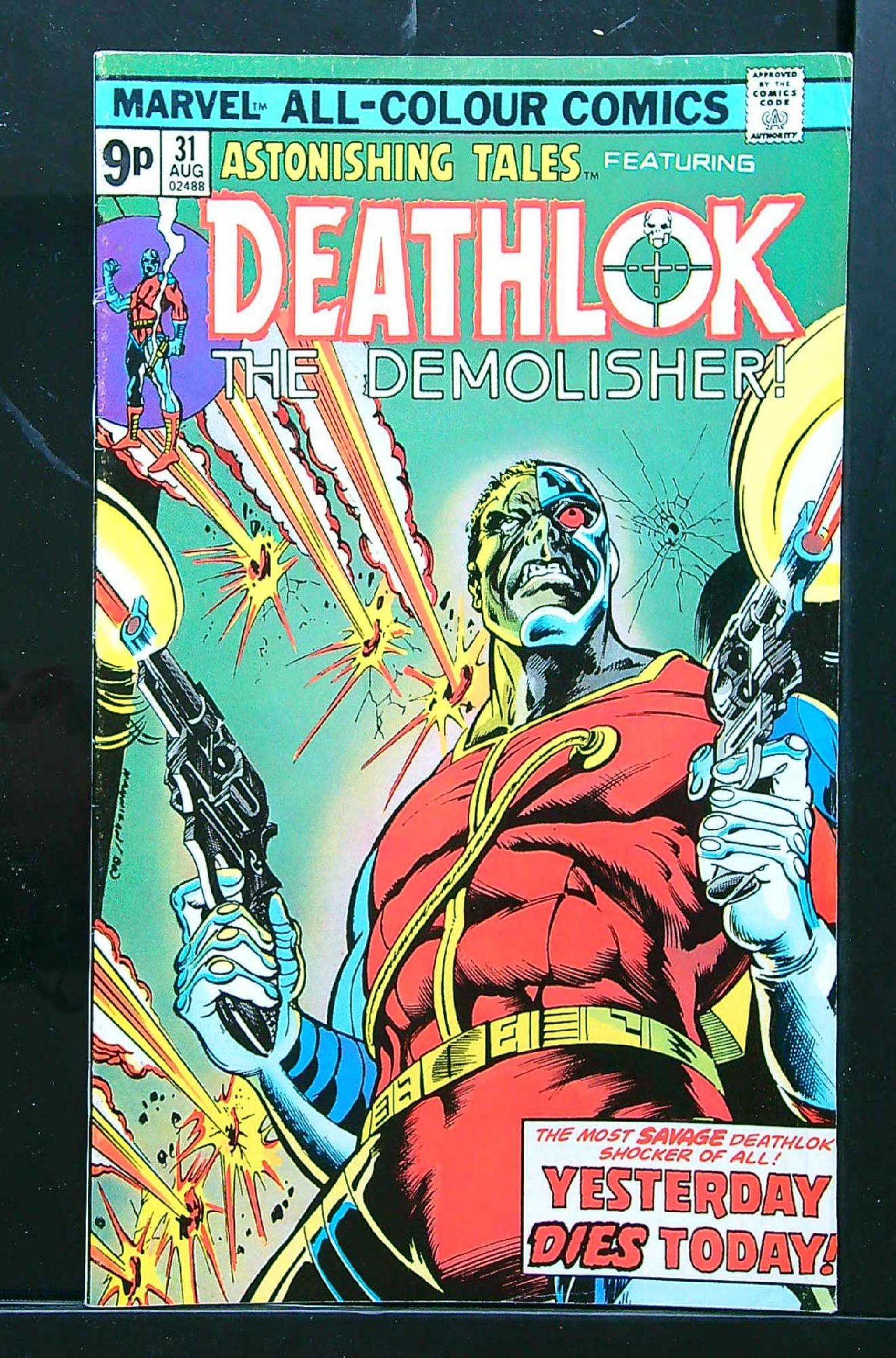 ACTUAL SCAN OF COMIC!<br> Cover of Astonishing Tales (Vol 1) #31. One of 250,000 Vintage American Comics on sale from Krypton!