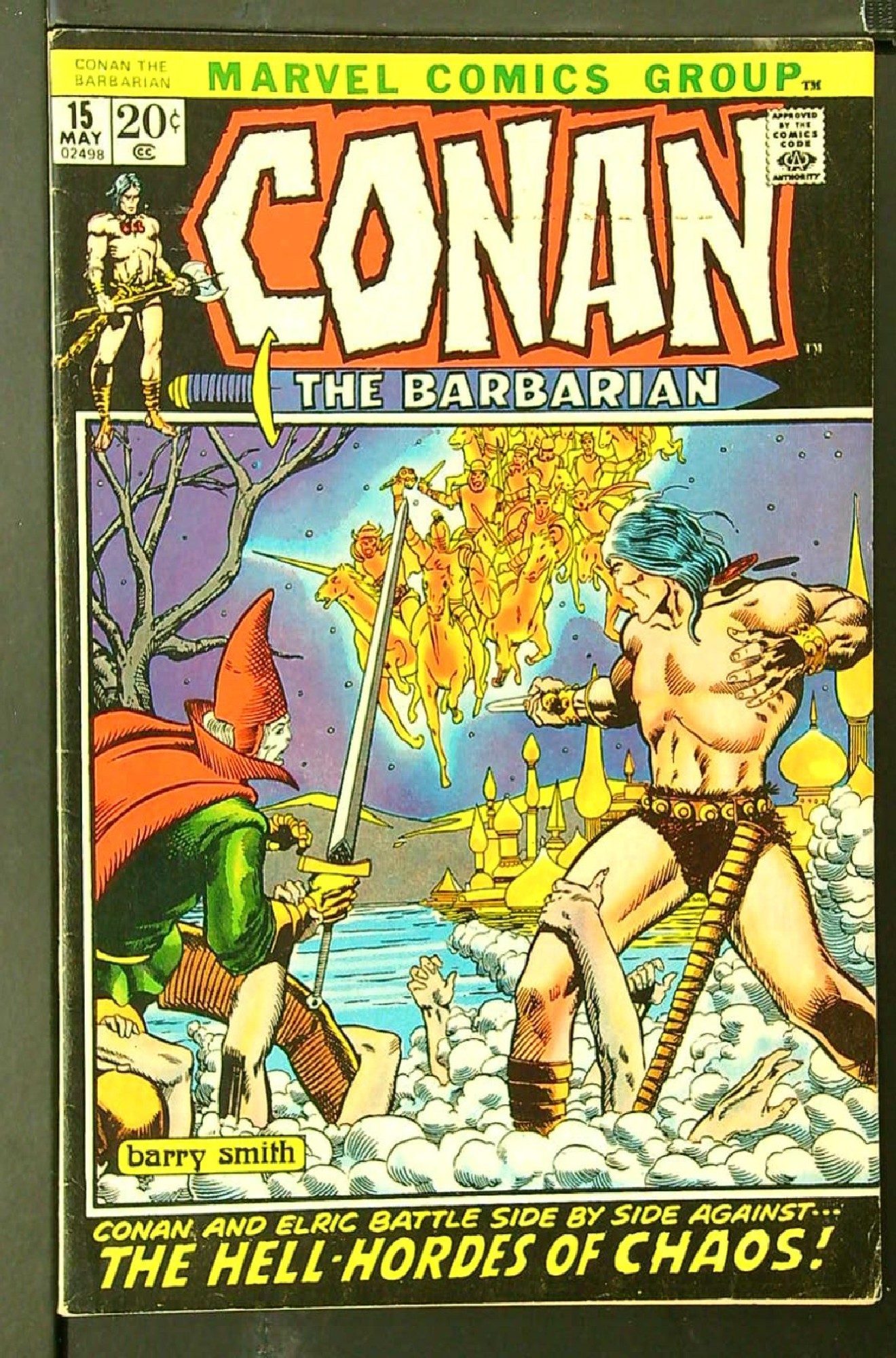 Cover of Conan the Barbarian (Vol 1) #15. One of 250,000 Vintage American Comics on sale from Krypton!