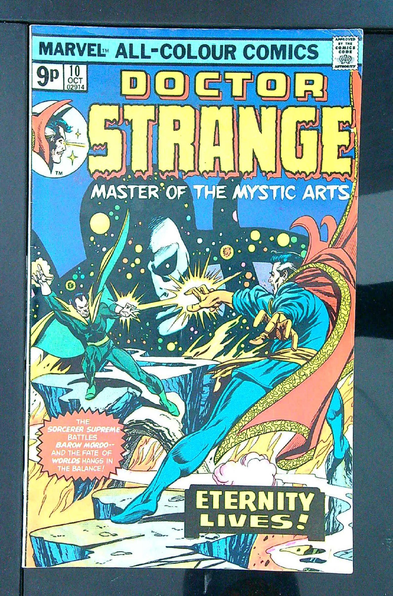 ACTUAL SCAN OF COMIC!<br> Cover of Doctor Strange (Vol 2) #10. One of 250,000 Vintage American Comics on sale from Krypton!