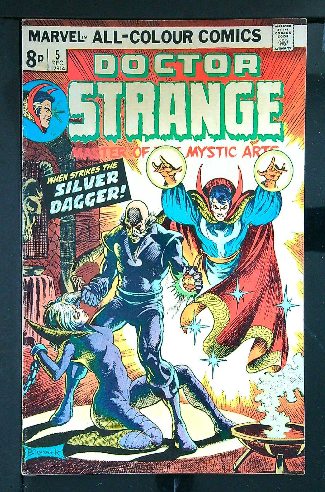 ACTUAL SCAN OF COMIC!<br> Cover of Doctor Strange (Vol 2) #5. One of 250,000 Vintage American Comics on sale from Krypton!