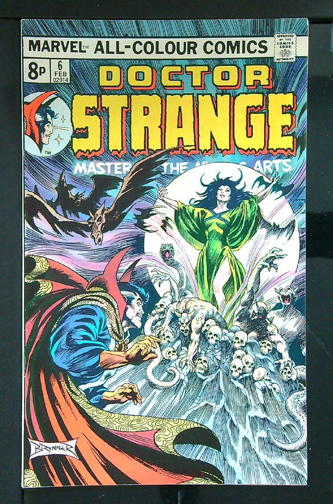 ACTUAL SCAN OF COMIC!<br> Cover of Doctor Strange (Vol 2) #6. One of 250,000 Vintage American Comics on sale from Krypton!